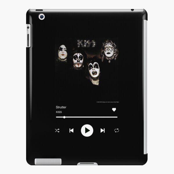 Strutter Kiss Album Music Player Dark iPad Snap Case