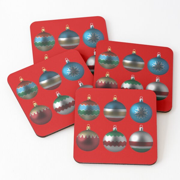 Item preview, Christmas balls pattern designed and sold by Stratoguayota.