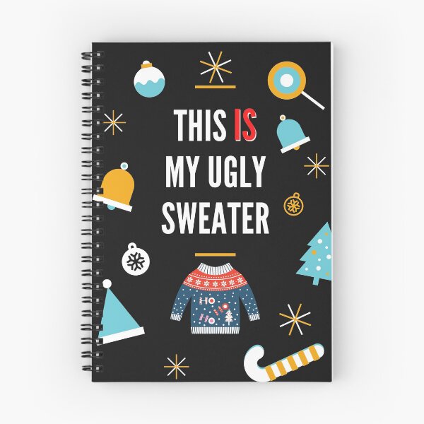 Item preview, This IS my Ugly Sweater Bl Bk designed and sold by CharWilcox.