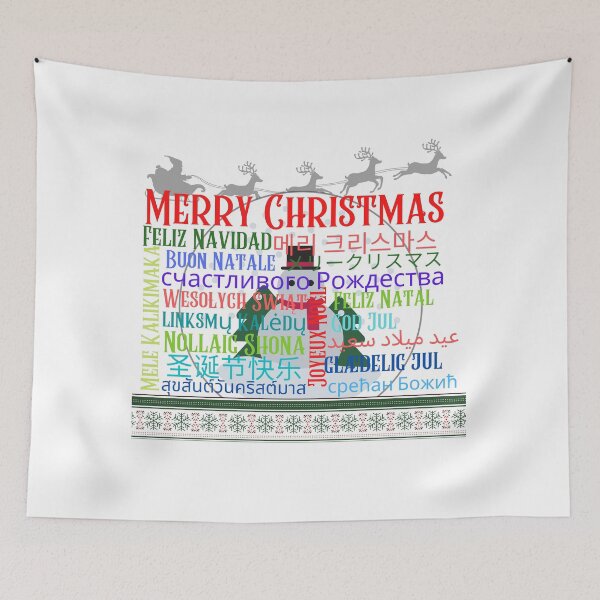Item preview, Merry Christmas Around the World designed and sold by Cansecos-shop.