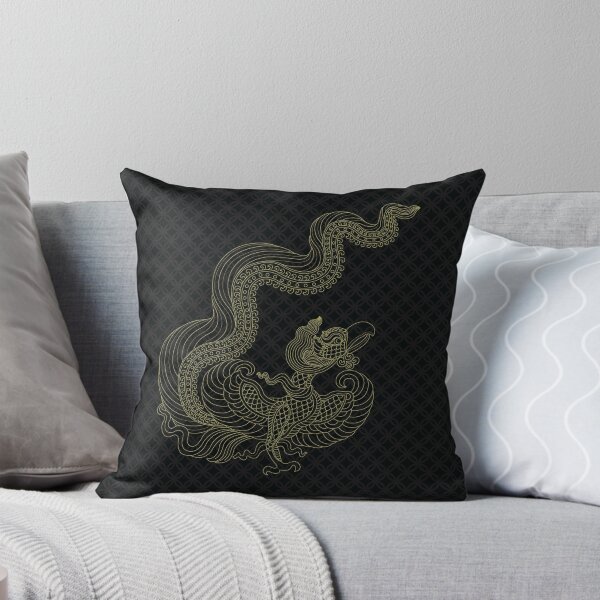 Item preview, The Phoenix Ornament | Gold and Black designed and sold by nvqdesign.