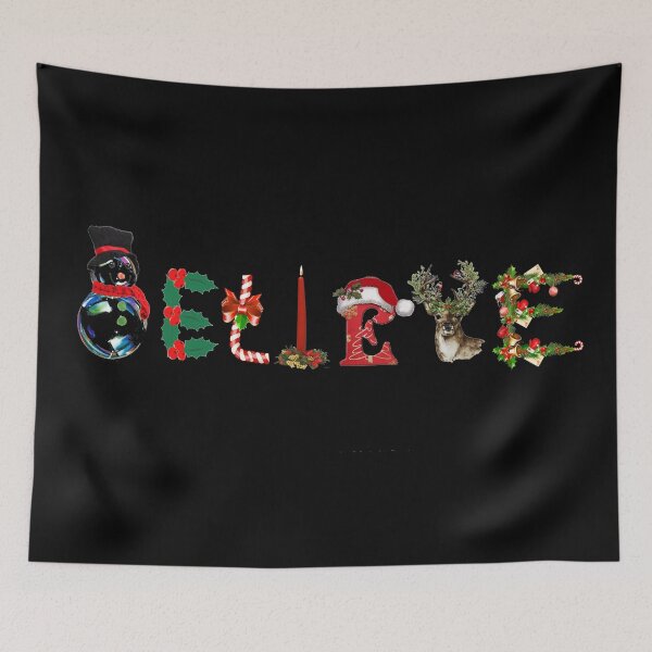 Item preview, Believe Santa Claus Merry Christmas T-Shirt designed and sold by OAPod.
