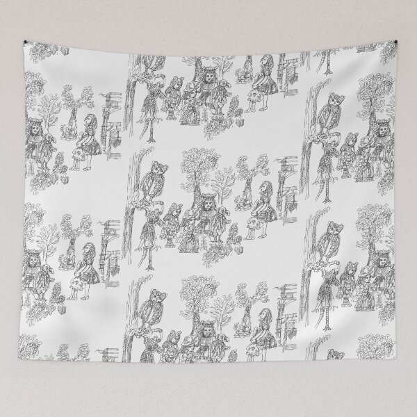 Item preview, Alice in the King's Garden, Alice in Wonderland, TeresaTown at Redbubble, 2020 designed and sold by Mark Stansberry.