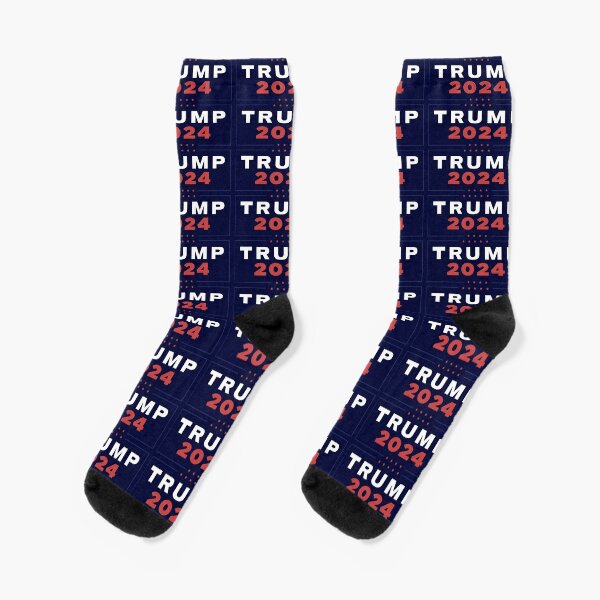 Trump Socks Red White and Blue Republican Socks Conservative Gifts MAGA