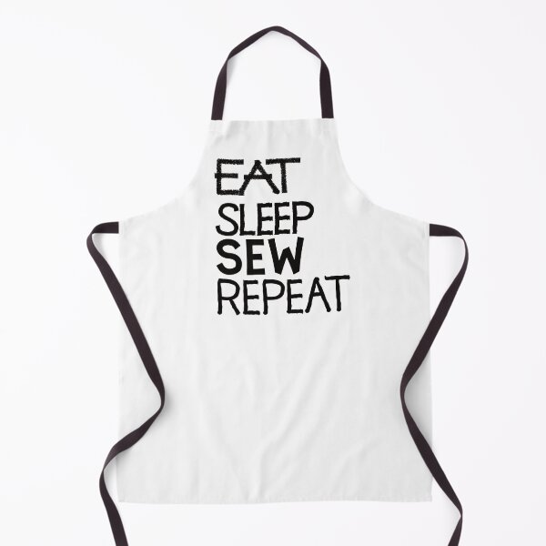 Item preview, Eat sleep sew repeat designed and sold by ReluctantChickn.
