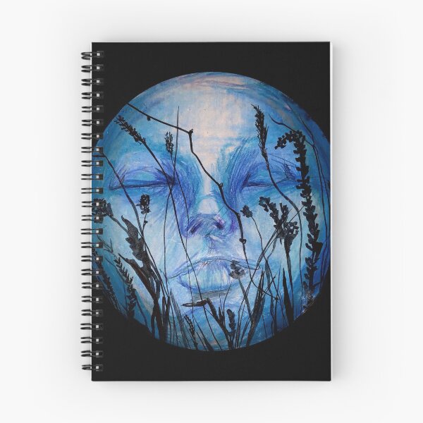 Artikelvorschau, Blauer Mond entworfen und verkauft von Clarissa Butler.