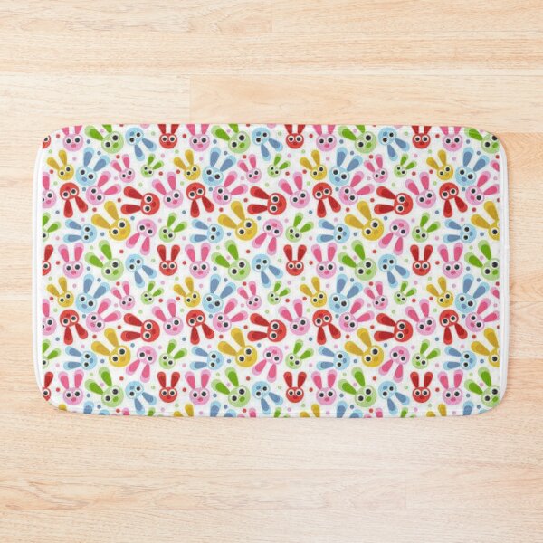 Item preview, colorful bunnies  designed and sold by Bizarro23.