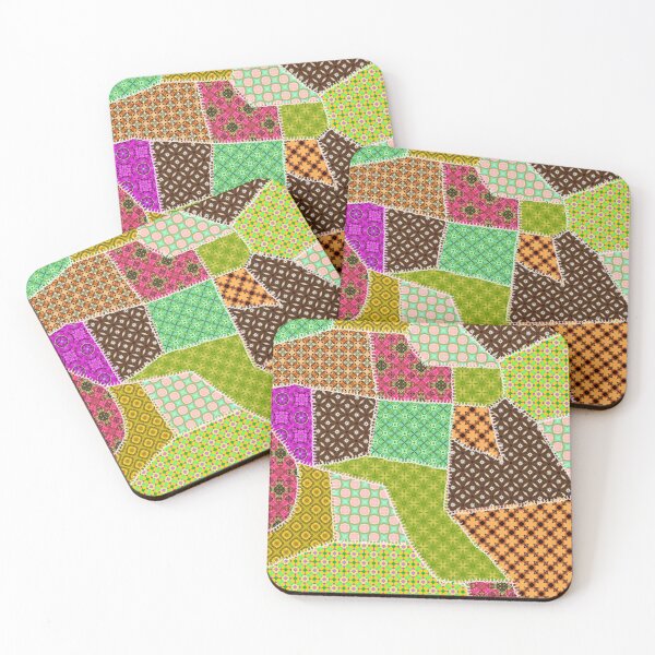 Item preview, Colorful Quilt Abstract designed and sold by Salote Faotusia.