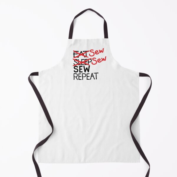 Item preview, Sew sew sew repeat designed and sold by ReluctantChickn.