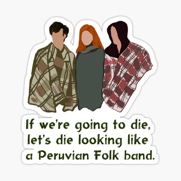 Peruvian Folk Band Sticker