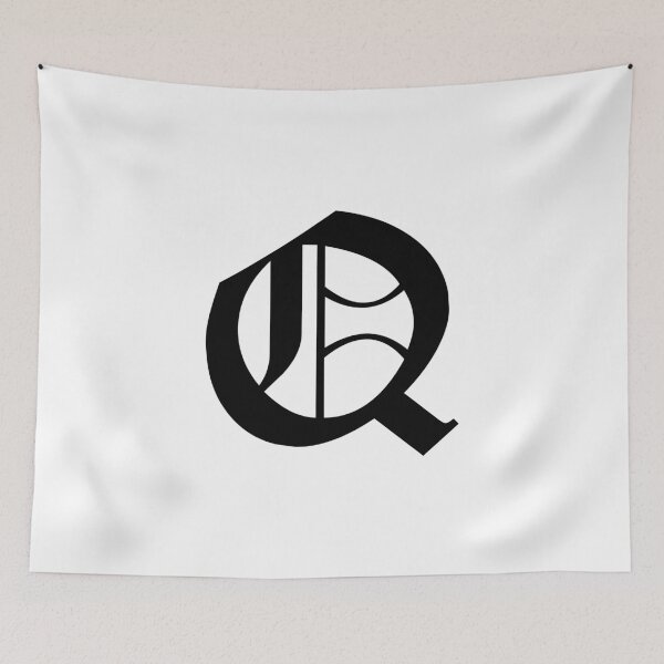 Item preview, Q – Old English Initial Black Letter Q designed and sold by Typeglyphs.