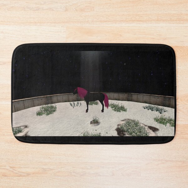 Aperçu de l'œuvre Avatar de cheval rose et noir créée et vendue par The Poette.