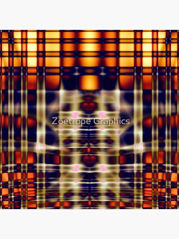 Abstract Lines in Citrus by CharmaineZoe