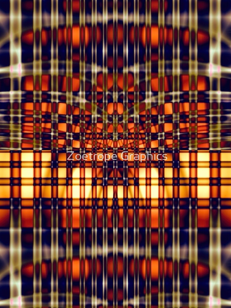 Abstract Lines in Citrus by CharmaineZoe