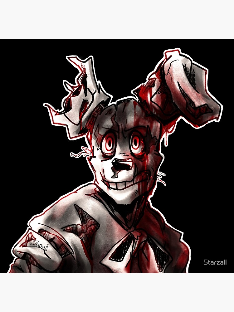 Springtrap FNaF 3 - The End Art Board Print for Sale by Starzall