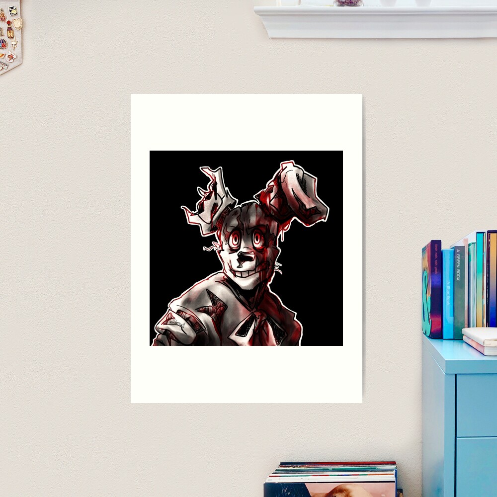 Springtrap FNaF 3 - The End Art Board Print for Sale by Starzall