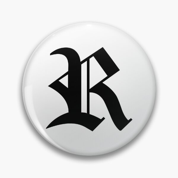 Item preview, R – Old English Initial Black Letter R designed and sold by Typeglyphs.