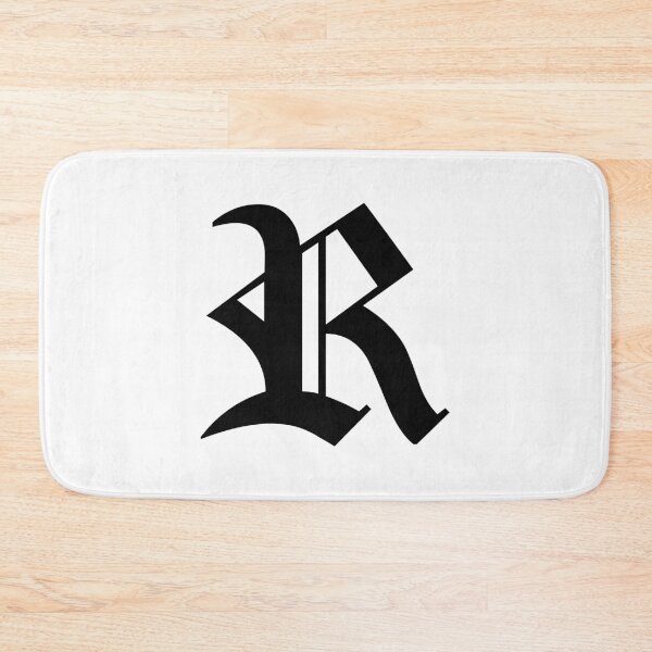 Item preview, R – Old English Initial Black Letter R designed and sold by Typeglyphs.