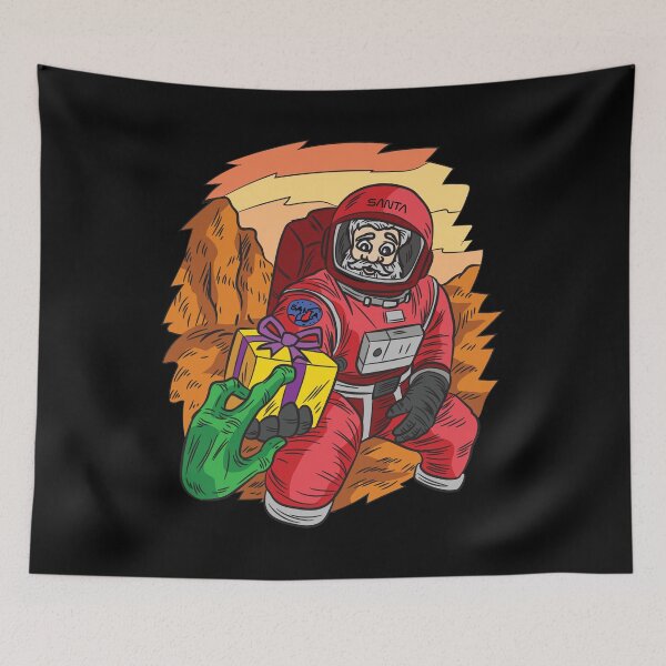 Item preview, Santa Claus on Mars designed and sold by Moonpie90.