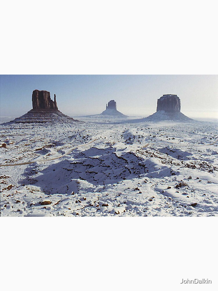 Monument Valley in the snow by JohnDalkin