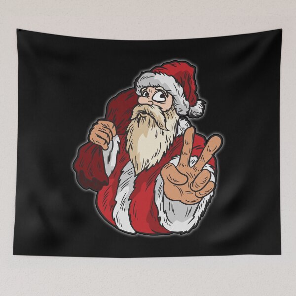 Item preview, Santa Claus Peace designed and sold by Moonpie90.
