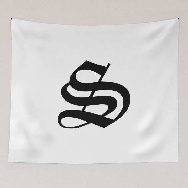 Item preview, S – Old English Initial Black Letter S designed and sold by Typeglyphs.