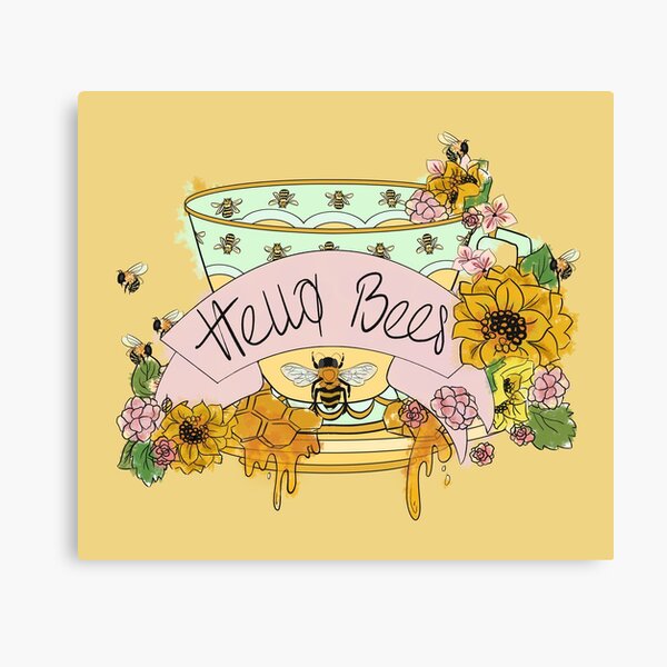 Item preview, Hello Bees! designed and sold by withgetorix.
