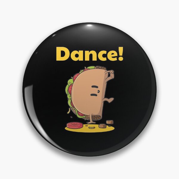 Item preview, Breakdancing Taco designed and sold by friendlyspoon.