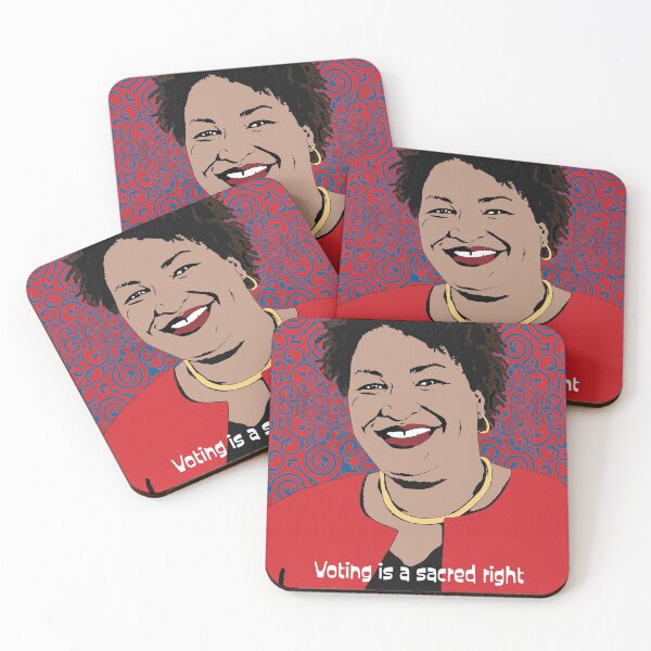 Item preview, Stacey Abrams, feminist icon designed and sold by candhdesigns.