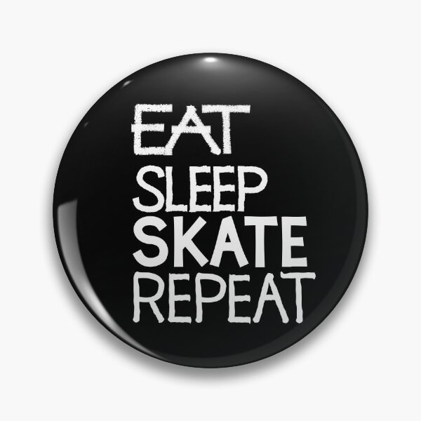Item preview, Eat sleep skate repeat designed and sold by ReluctantChickn.