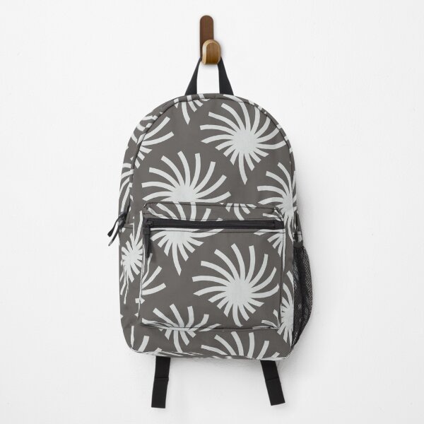 Item preview, Circular Palms Geometric Pattern – Gray designed and sold by RoguePatterns.