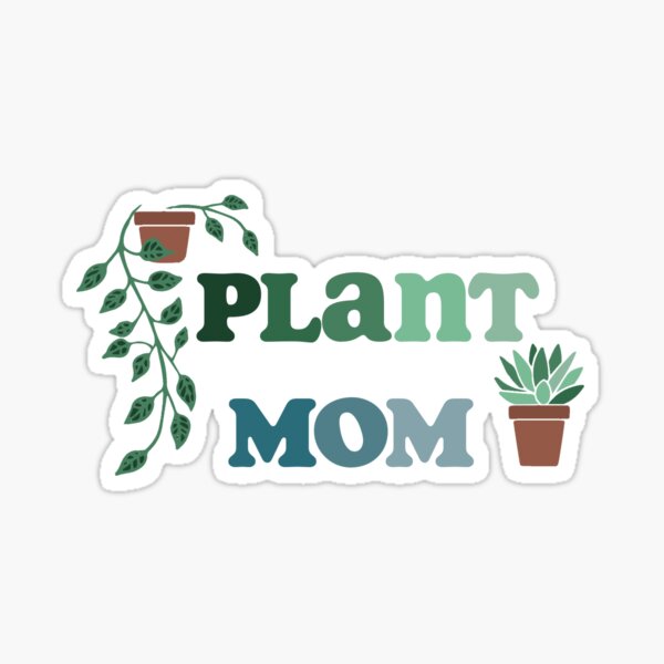 Item preview, Plant Mom Sticker designed and sold by gracieschwab.