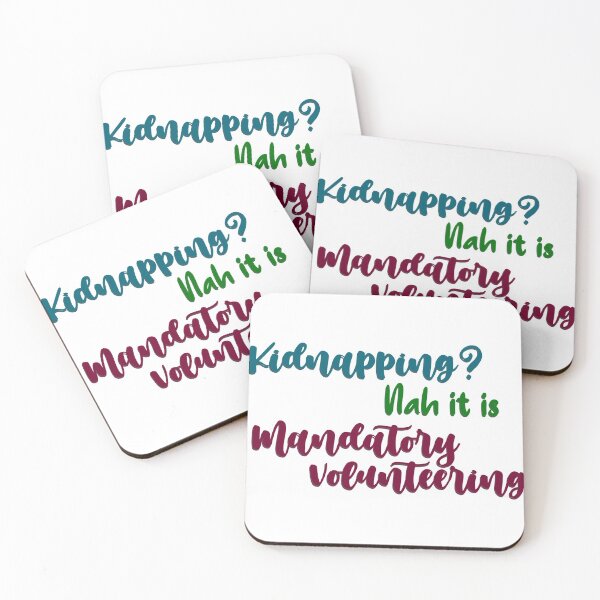 Item preview, Mandatory volunteering  designed and sold by Cloud Five.