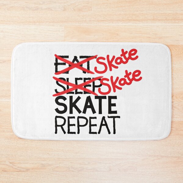 Artikelvorschau, Skate Skate Skate wiederholen entworfen und verkauft von ReluctantChickn.