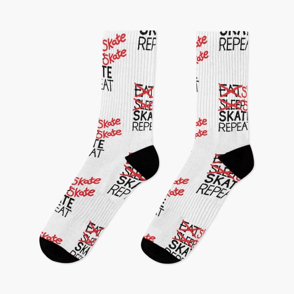 Item preview, Skate skate skate repeat designed and sold by ReluctantChickn.