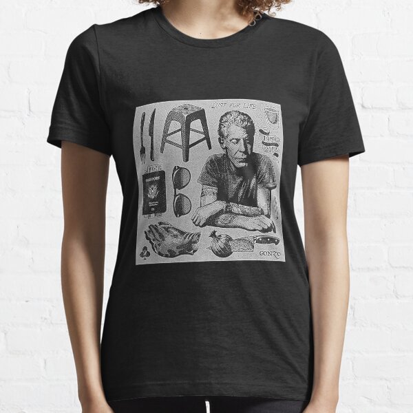 Vintage Anthony Bourdain T-Shirt T-Shirt Essential T-Shirt