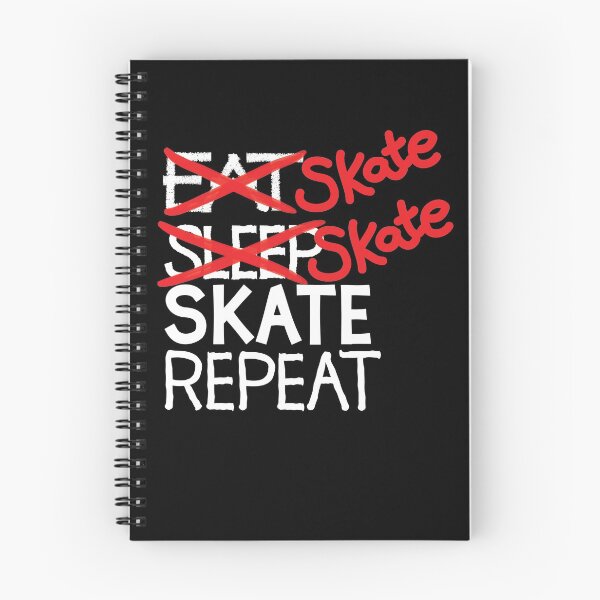Artikelvorschau, Skate Skate Skate wiederholen entworfen und verkauft von ReluctantChickn.