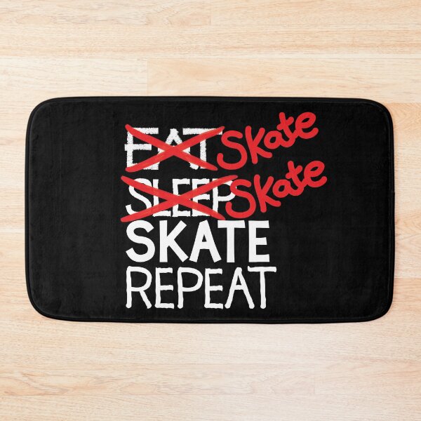 Artikelvorschau, Skate Skate Skate wiederholen entworfen und verkauft von ReluctantChickn.