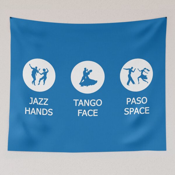 Item preview, Dancing  funny strictly jazz tango and paso design designed and sold by art-deco-lady.