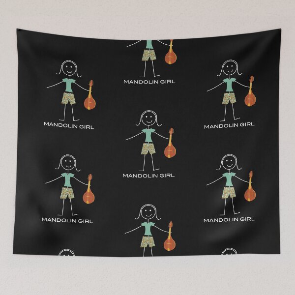 Item preview, Funny Womens Mandolin Guitar designed and sold by whyitsme.