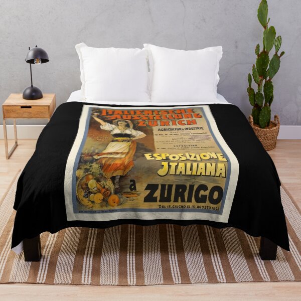 Item preview, retro zurich italienisch ausstellung esposizione italiana a zurigo designed and sold by CorasPosters.