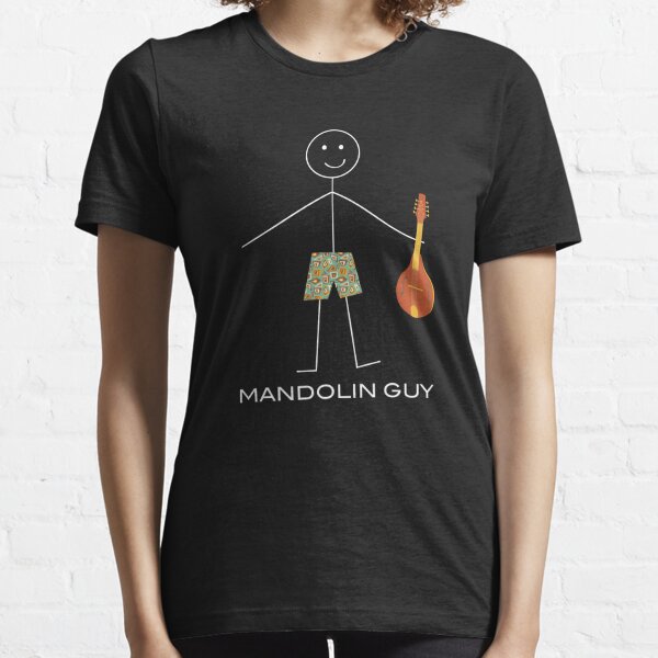 Funny Mens Mandolin Guitar Essential T-Shirt