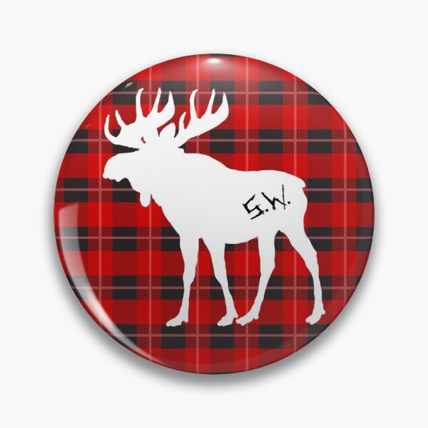 Item preview, sammy the moose - plaid/white designed and sold by lexicolor.