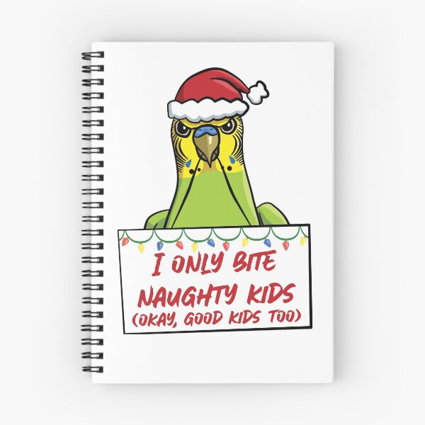 Item preview, Only Bite Naughty Kids Male Green Budgie designed and sold by punkburdarts.