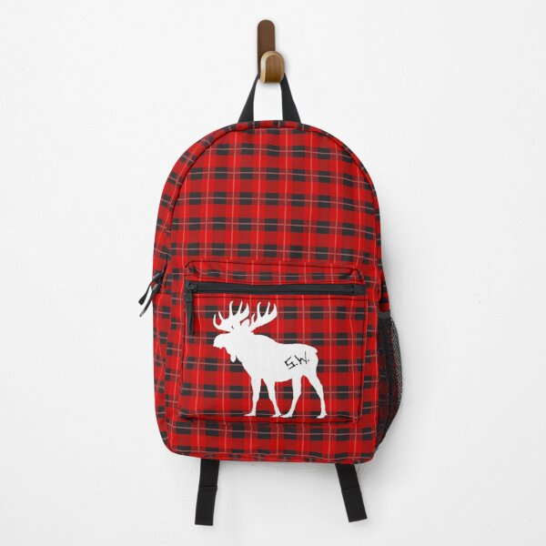 Item preview, sammy the moose - plaid/white designed and sold by lexicolor.