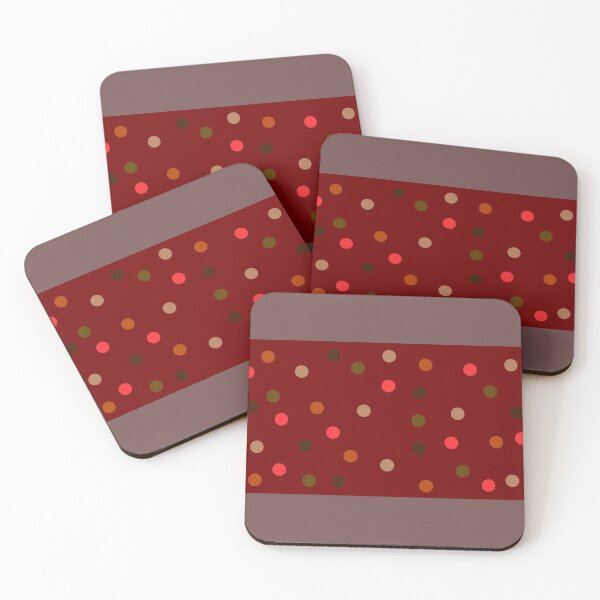 Item preview, Red and Brown Dots designed and sold by Taranodongirl7.