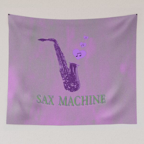 Item preview, Purple and Green Sax Machine Technicolor designed and sold by Slydell1.