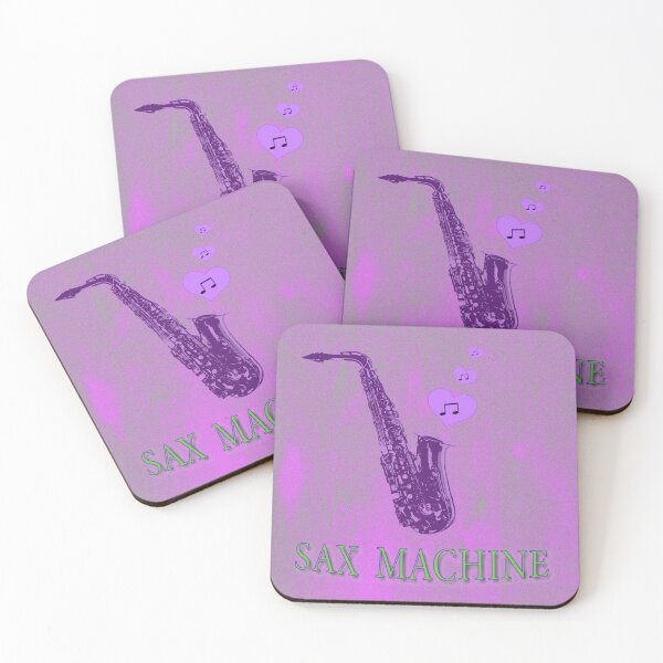 Item preview, Purple and Green Sax Machine Technicolor designed and sold by Slydell1.
