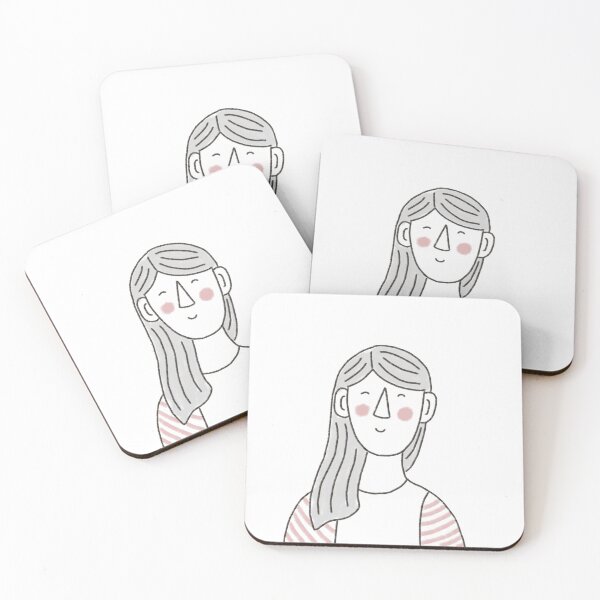 Item preview, Self Portrait Figure Illustration Style Drawing  designed and sold by bassoongirl123.
