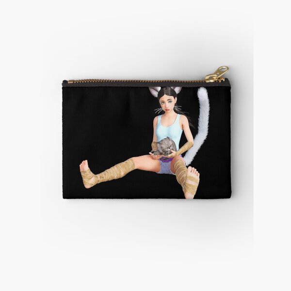 Item preview, Cute Anime Cat Girl With Kitty designed and sold by StormyMuse.